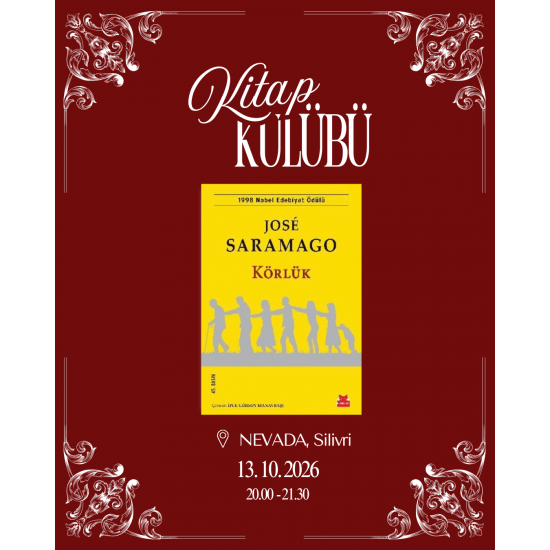 KİTAP KULÜBÜ 13.10.26 | Körlük - Jose Saramago